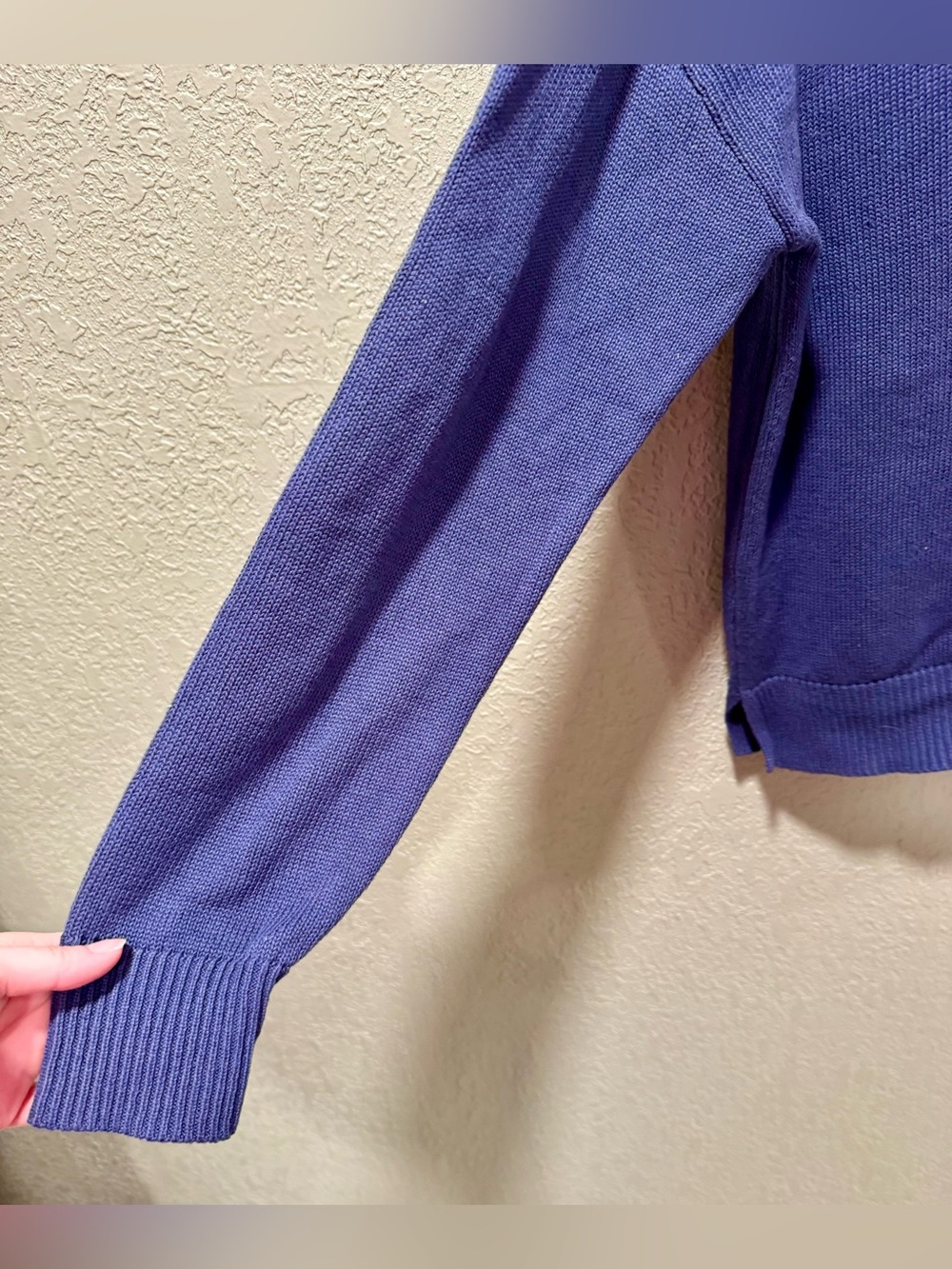 Peanuts Snoopy Pullover Hoodie - Navy with Red & Light Blue Accents size L - Picture 3 of 5